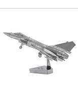 Airplane 3D Metal Puzzle Air Force J-10B Model KITS Assemble Jigsaw Puzzle - $309.07 MXN