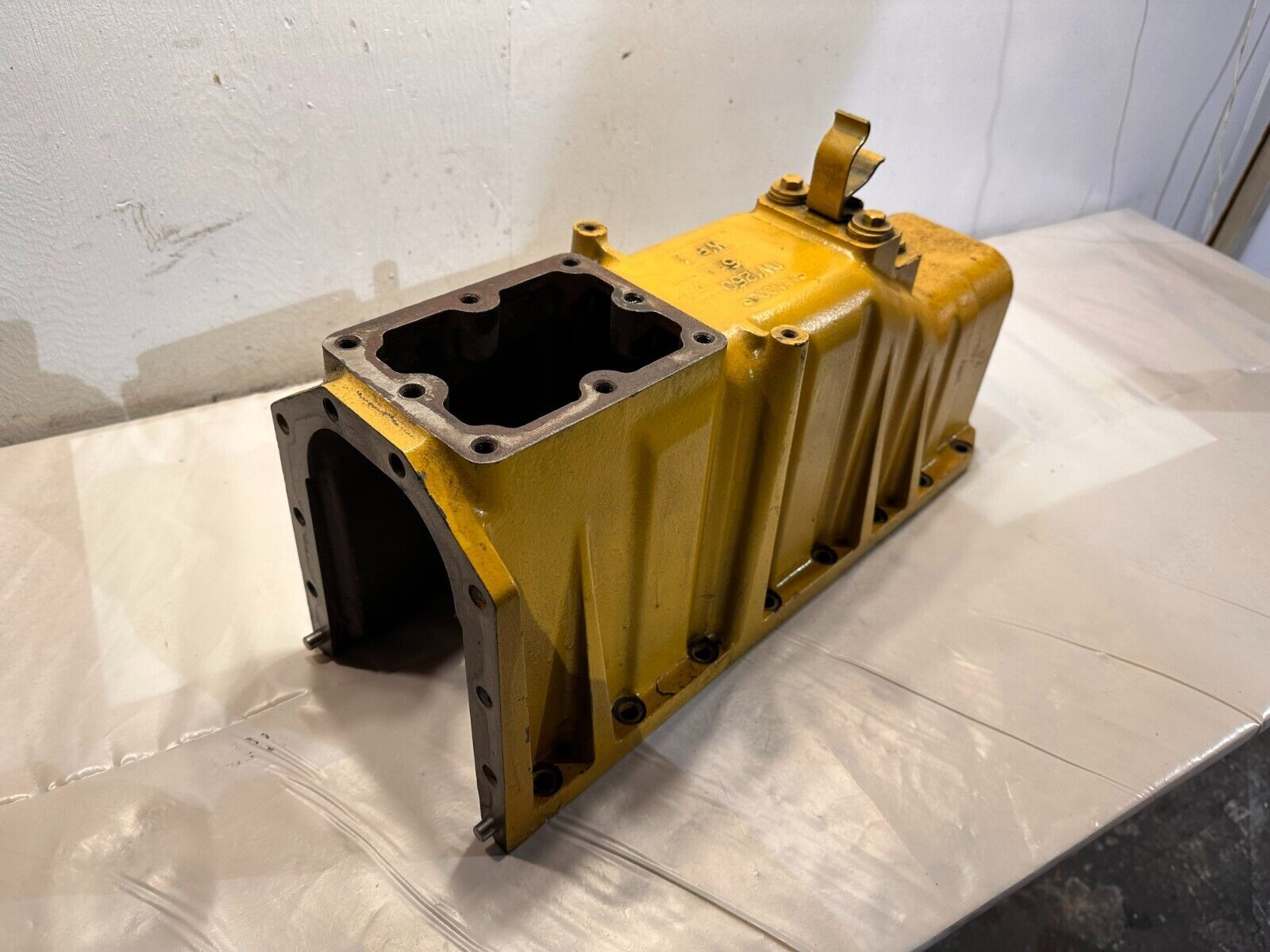 CAT 3508 Caterpillar Diesel Engine Aftercooler Core Housing 1W1260 OEM - $700.90