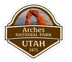 Arches National Park Sticker Decal R836 YOU CHOOSE SIZE - $1.95+