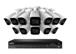 16-Channel Nocturnal NVR System with 4K (8MP) Smart IP Security Cameras ... - $1,575.00