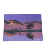 Mary Silverwood Pastel Painting Southwest Desert Lake Landscape SIGNED O... - $1,959.58 CAD