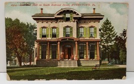 Myerstown Pa Mohn Hall East End Hall on South Railroad Street Postcard C12 - £5.50 GBP