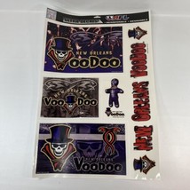 Voodoo Football New Orleans Ultra Decal Page AFL Rare USA Made Wincraft - £10.30 GBP