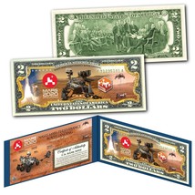 Mars 2020 Perseverance Rover Landing Nasa Official Legal Tender U.S. $2 Bill - £11.14 GBP