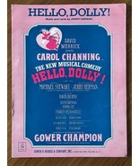 VINTAGE - HELLO DOLLY - CAROL CHANNING - PIANO VOCAL SHEET MUSIC, Gower ... - £16.63 GBP