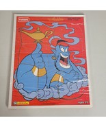 Playskool Vintage Wooden Puzzle In Plastic Disney Aladdin Magic Carpet Ride - £18.15 GBP