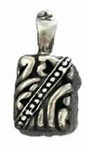 Vintage ATI Sterling Silver Filigree Pendant Charm - 3.7g 925 Silver - £21.19 GBP