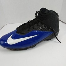Nike Zoom Code Elite 3/4 TD Football Cleat Mens 13.5 Blue Black 620499 LEFT ONLY - £4.65 GBP