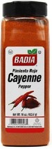 BADIA CAYENNE Pepper - 16oz Jar - £15.97 GBP