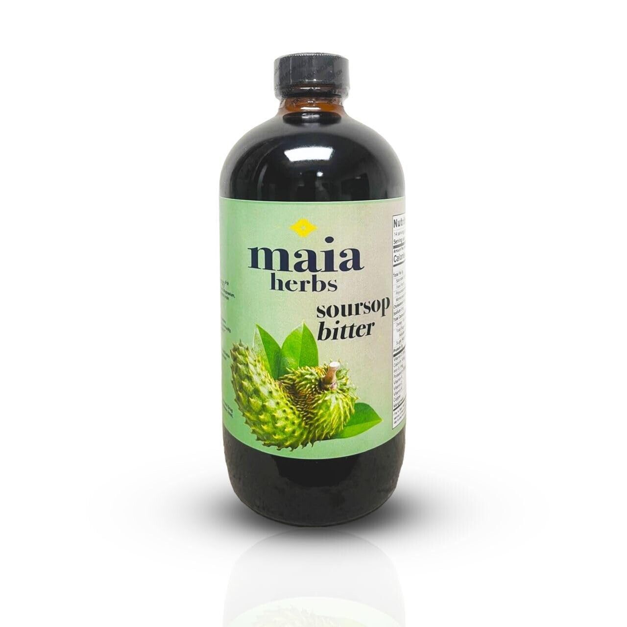 Primary image for BRAND NEW Maia Herbs Soursop Bitters Liquid 16oz - Premium Holistic Immune Boost