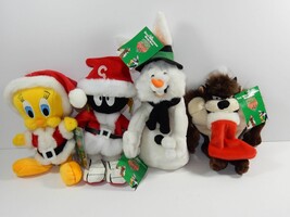 Warner Brothers Peace on Earth Bean Bag Plush w/Tags ~ Bugs Taz Tweety M... - $19.99