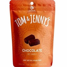 Tom &amp; Jenny&#39;s Sugar Free Soft Caramel Candy with Chocolate and Sea Salt - Low... - £19.27 GBP