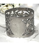 1932 Walker &amp; Hall England Scroll Openwork Napkin Ring Sterling Silver 2... - $32.52