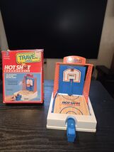 HOT SHOT BASKETBALL Travel Games (Milton-Bradley, 1992)  Missing Balls Hoop - $12.95
