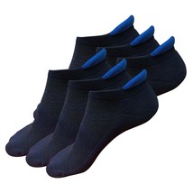6 Pairs Mens Low Cut Ankle Cotton Cushion Athletic Socks for Running Sports  - £12.82 GBP