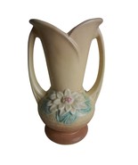 Vtg Hull Art Pottery 1940s WATER LILY Hull USA L-10-9 1/2&quot; double handle... - $52.00