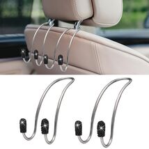 LAINLOY 2PCS Pink Stainless Steel Car Headrest Hook Hangers Organizer - $58.42 MXN LAINLOY 2PCS Pink Stainless Steel Car Headrest Hook Hangers Organizer - $58.42 MXN