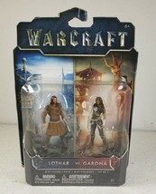 World Of Warcraft : Mini Figure 2 Pack Lothar Vs Garona New Sealed - £9.02 GBP