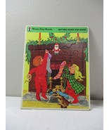 Vintage 1973 Frame Tray Christmas Santa jigsaw Puzzle 14.5&#39;&#39; x 11.5&#39;&#39; - £27.23 GBP