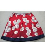 Talbots A-Line Skirt Women Petites 12W Multi Floral Elastic Waist Lined ... - €25,23 EUR