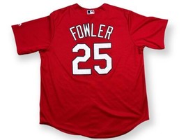 Majestic Authentic St Louis Cardinals Dexter Fowler Baseball Sewn Jersey Sz XL - $29.69