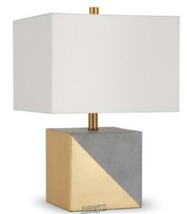 Severin 18-1/2 in. Gold Dipped Concrete Table Lamp Meyer &amp; Cross - £53.14 GBP