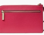 Kate Spade Staci Pink Saffiano Leather L-Zip Wristlet WLR00134 NWT $119 ... - £30.75 GBP