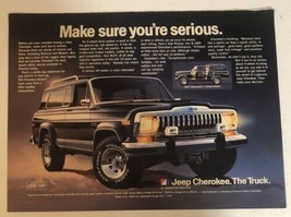 1979 Jeep Cherokee Vintage Print Ad pa28 - $7.91