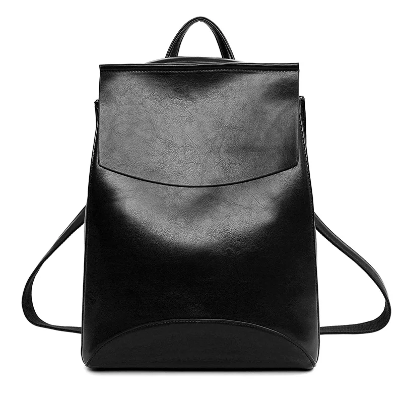 2018 Fashion Women Backpack High Quality Youth Leather Backpa for Teenage Girls  - $117.30