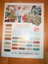 Vintage J.L. Hudson Co Magicolor Paint Print Magazine Advertisement 1966 - $3.99