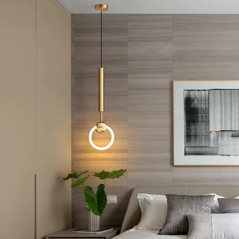 Modern Led Chandeliers Home Decoration Bedroom Dining Table Pendant Lights - $48.85+