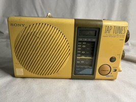 Vintage Sony Tap Tunes AM/FM Tv High/TV Low 4 Band Receiver ICF-S77W [Tested] - £15.79 GBP