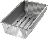 USA Pan Bakeware Aluminized Steel Meat Loaf Pan with Insert - £49.67 GBP