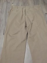 boston crew Mens Beige Cotton Straight Jeans Size 40 in Regular Zip Expr... - $28.37