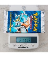 21.115 HEAVY Blastoise Pokemon Base Set Booster Pack TCG 4th print UK 20... - £523.91 GBP