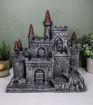 Medieval Middle Ages Castle Fortress Figurine Statue For Miniature Display Stand - $49.99