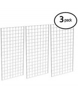 Only Hangers Commercial Grid Panels, 2&#39; x 6&#39; White 3pk + 12 wallmounts - $142.91