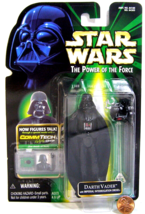 Hasbro Action Fig Star Wars Power of the Force Darth Vader &amp; Droid 1999 ... - £10.97 GBP