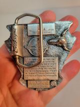 1997 Indianapolis 500 Belt Buckle 81st Running of the Race No. 134 out of 500 image 2