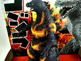 Godzilla Flames 1995 Playmates Jointed Toy Figure Figurine Classic Burning 6.5&quot; - £28.22 GBP