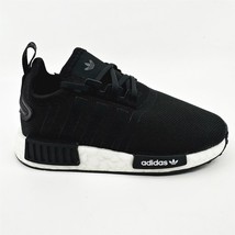 Adidas NMD R1 EL I Core Black White Toddler Athletic Sneaker H02345 - £43.91 GBP