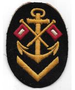 WWII Germany Kriegsmarine NCO Signals Man NOS Career Insignia Sleeve Pat... - $25.00