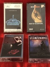 Scorpions Set of 4 audio cassettes Excellent - £15.78 GBP