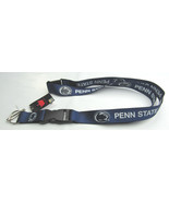 NCAA Penn State Nittany Lions Logo and Name Silver Lanyard 23&quot;L 3/4&quot;W by... - £7.58 GBP
