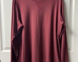 BCG Long Sleeved Sweatshirt Mens Xlg Burgundy Medium Weight Granolacore ... - $13.77