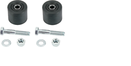 Moose Racing Upper &amp; Lower Chain Rollers For Suzuki DR 250S 350 350SE 400 500 - £31.39 GBP