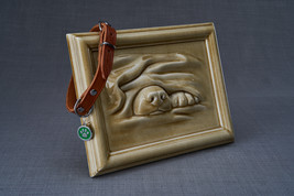 Dog Cremation Urn for Ashes - Dark Sand | Ceramic | Handmade - $260.00+