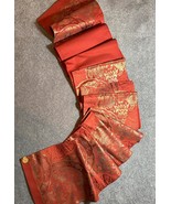 Luxury Japanese Kimono Fabric pure Silk Sash Belt, Nishijin Brocade Otac... - $2,311.00 MXN