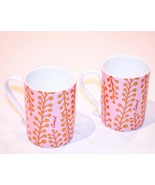 CACHAREL Mimosa Pink COFFEE MUG Delicate Fine Bone China FREE SHIPPING - £93.84 GBP