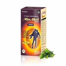 Max Ayurveda Max Musli Premium 60 Capsule for Men with safed musli, kaun... - £31.65 GBP